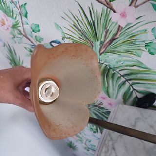 Lámpara de mesa bronce Art Nouveau