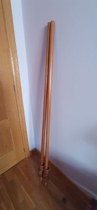 Cortinas de tela con bordado