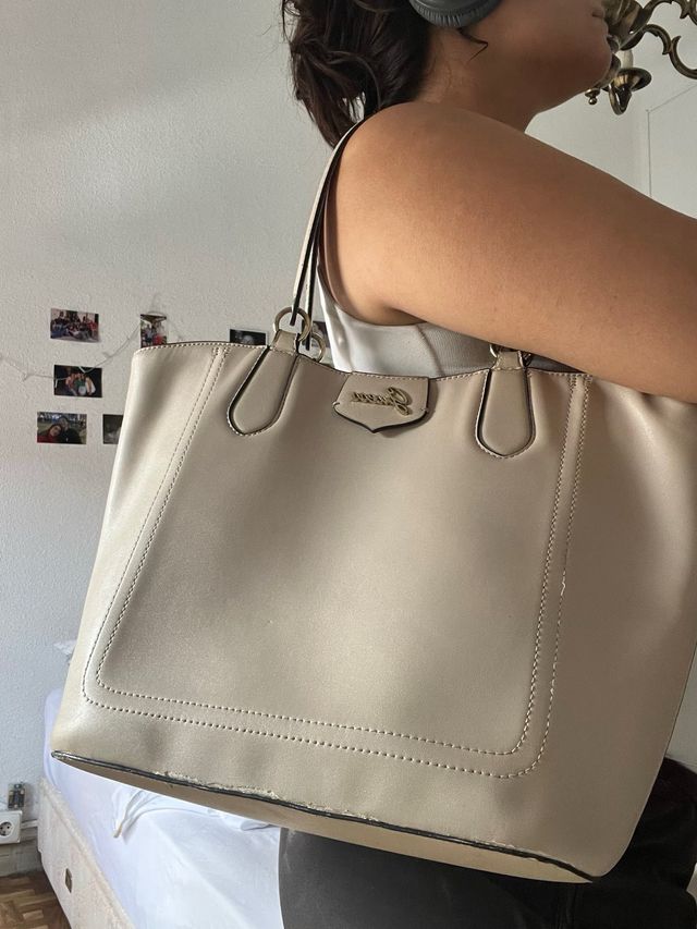 Bolso Guess Beige Original