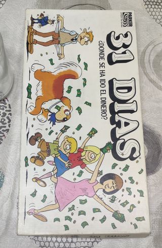 Juego de mesa 31 Días.