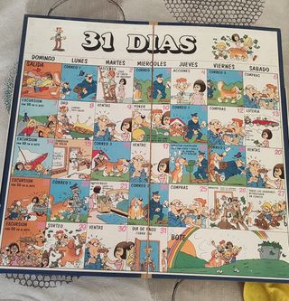 Juego de mesa 31 Días.
