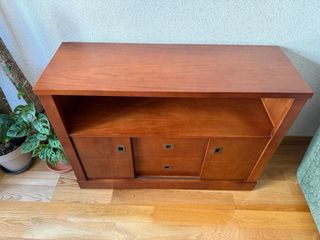 Mueble TV madera marrón