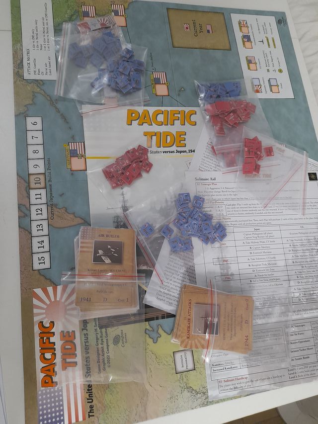 Pacific Tide 2nd Ed. Juego de Mesa