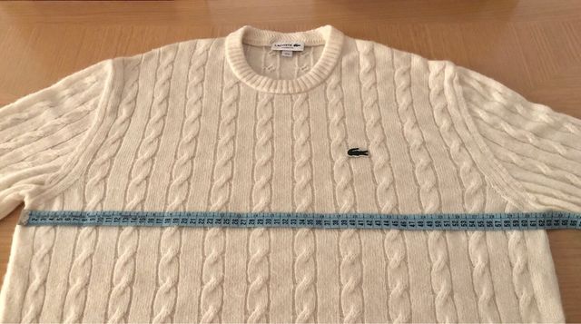 Jersey Lacoste Hombre Blanco