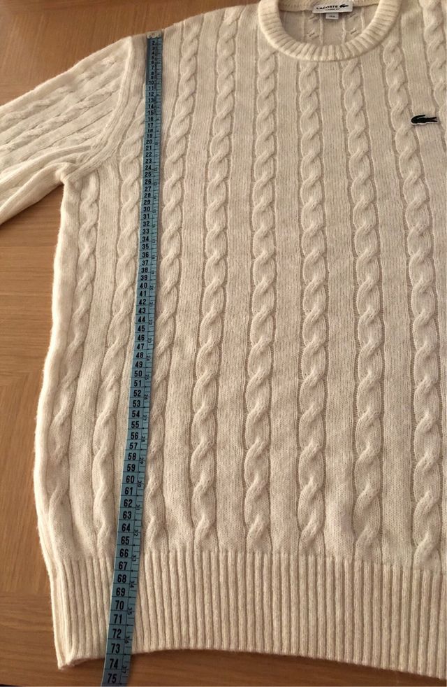 Jersey Lacoste Hombre Blanco