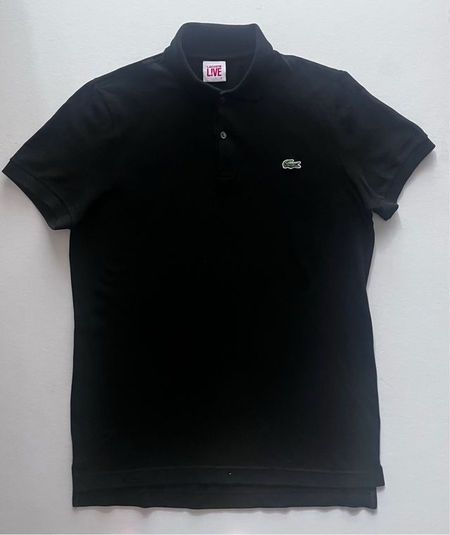 Polo Lacoste Live Negro Hombre