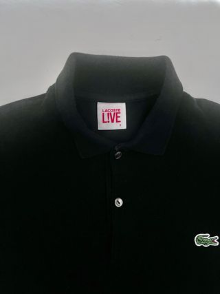 Polo Lacoste Live Negro Hombre