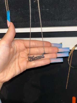 Collar Blessed Plata