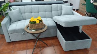 Nuevo!!! Sofá chaise longue cama- Paga en 3 meses