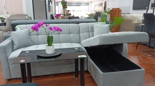 Nuevo!!! Sofá chaise longue cama- Paga en 3 meses