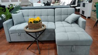 Nuevo!!! Sofá chaise longue cama- Paga en 3 meses