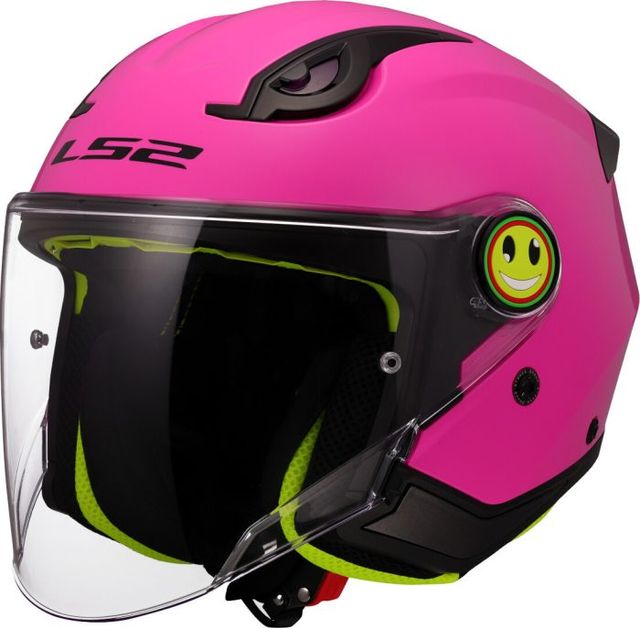 Casco Jet LS2 OF622 Infantil Rosa