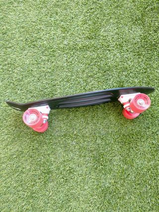 Monopatín, skate Retro Rojo