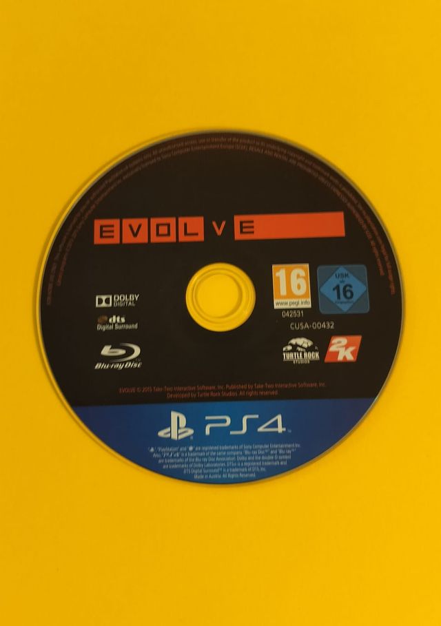 Evolve PS4 Play Station 4