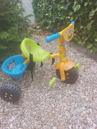 Triciclo infantil Spongebob