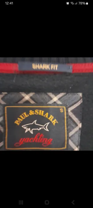 Chaqueta Polar Vintage Paul & Shark Hombre Talla S