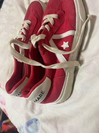 Zapatillas Mustang Rojas