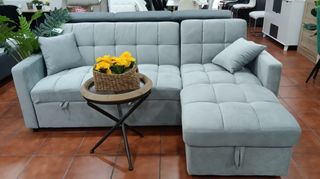 Nuevo!!! Sofá chaise longue cama- Paga en 3 meses