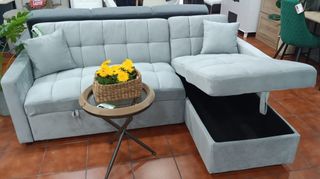 Nuevo!!! Sofá chaise longue cama- Paga en 3 meses