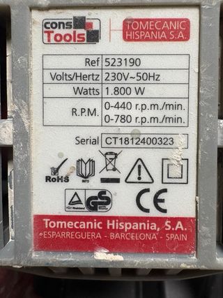 Batidora para construcción CT-MIXER 1800NG