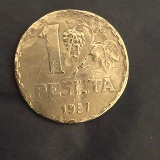 Moneda 1 Peseta Fallo Acuñación Acepto ofertas