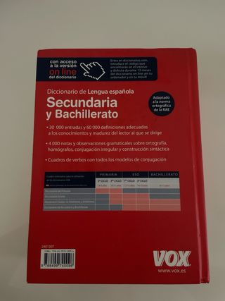 Diccionario de Secundaria y Bachillerato (Spani...