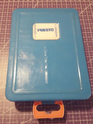 Juego de brocas PRESTO 1-10x0.5mm