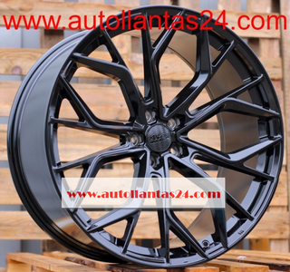 8841 JUEGO DE 4 LLANTAS AUDI VW BLACK