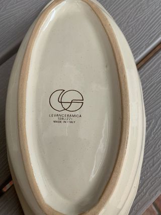 Set antipasti mare in ceramica