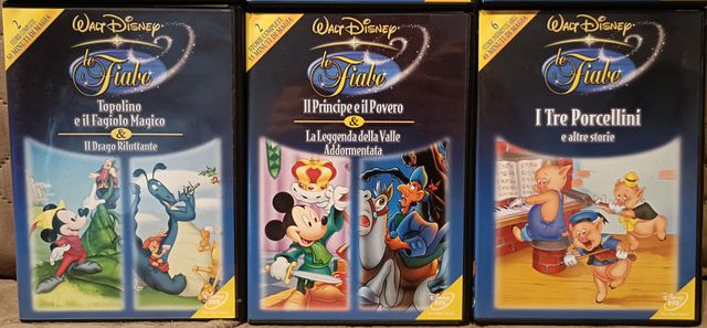 Le Fiabe Disney - 6 DVD