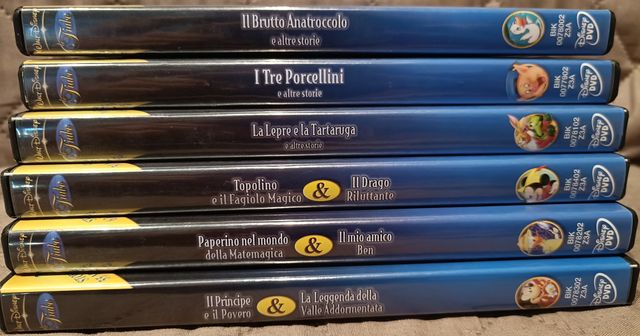 Le Fiabe Disney - 6 DVD