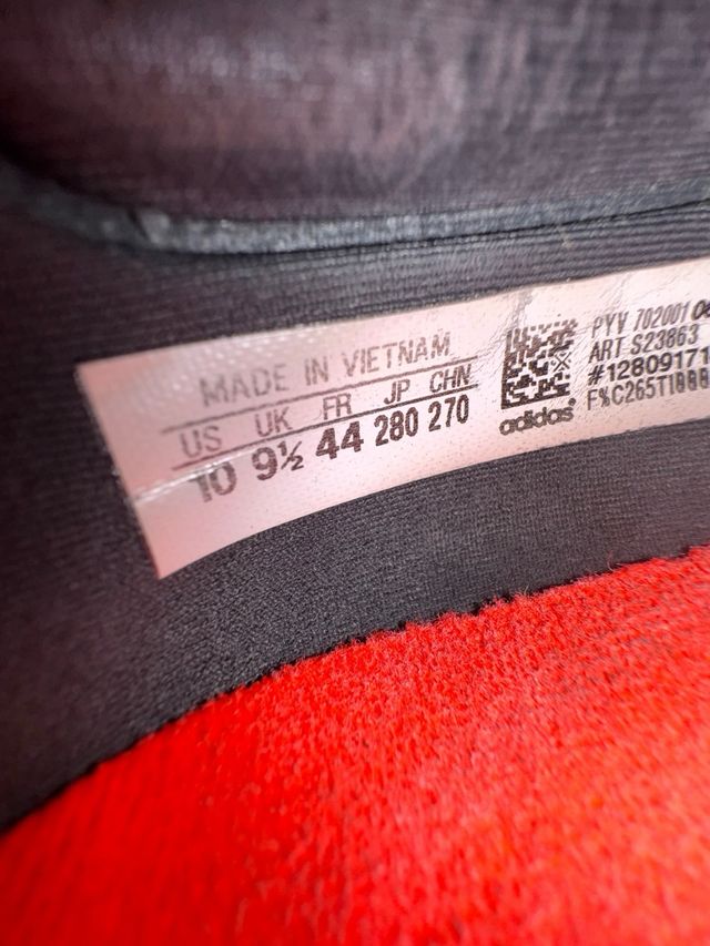 Zapatillas Adidas Ultraboost 44 Blancas