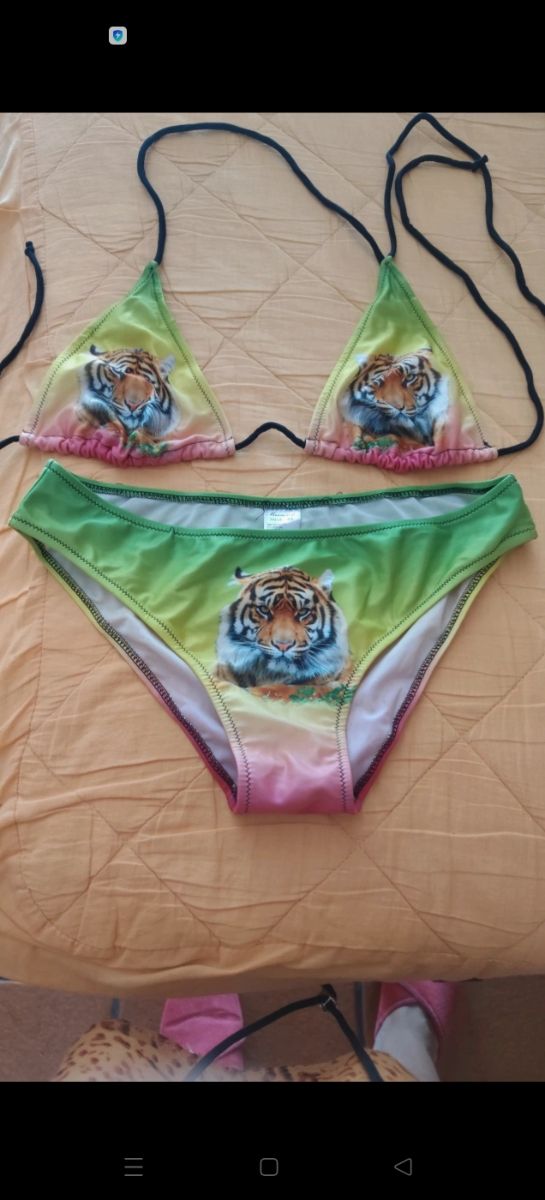 Bikini Tigre Talla 44 Nuevo