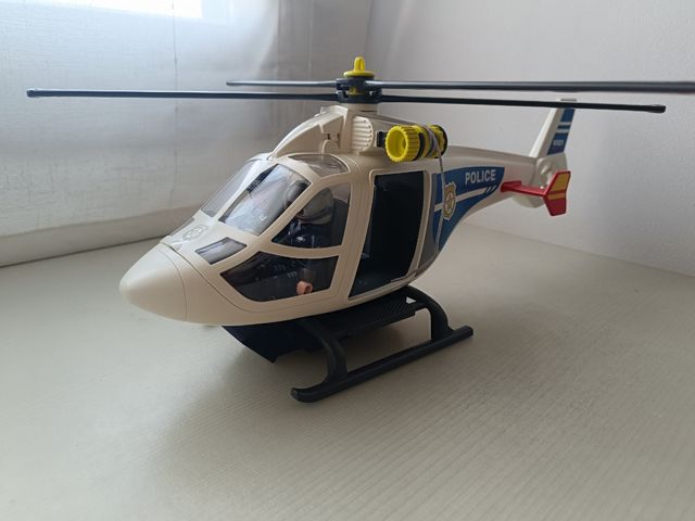 Helicóptero Policía Playmobil