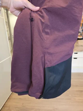 Pantalón esquí mujer Salomon morado Talla S
