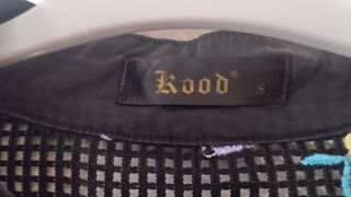 Chaqueta de red bordada