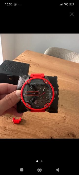Reloj Diesel Rojo