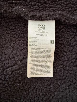 Chaqueta aviador con cuello de borrego
