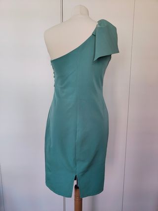 Vestido invitada evento volante M 38