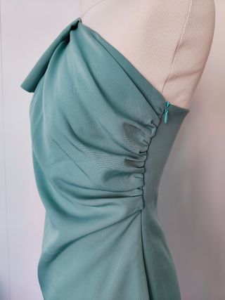 Vestido invitada evento volante M 38