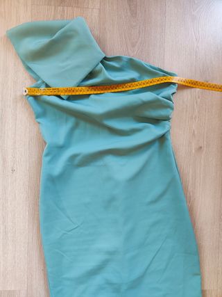 Vestido invitada evento volante M 38