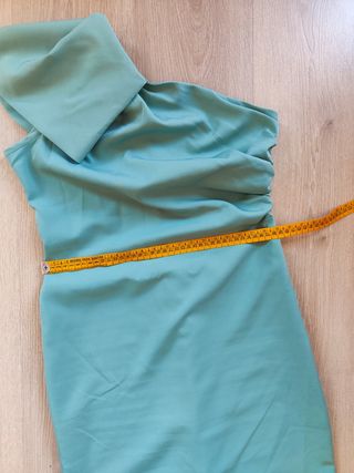 Vestido invitada evento volante M 38