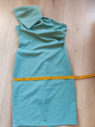 Vestido invitada evento volante M 38