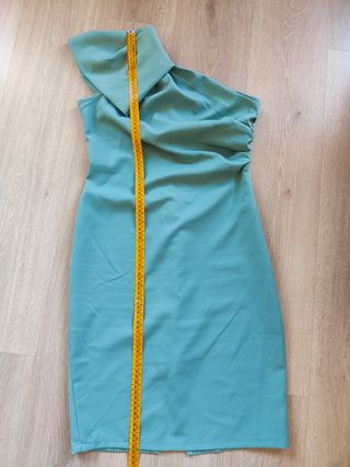 Vestido invitada evento volante M 38