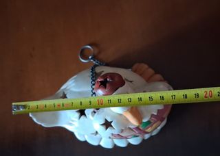 Papera soprammobile in porcellana