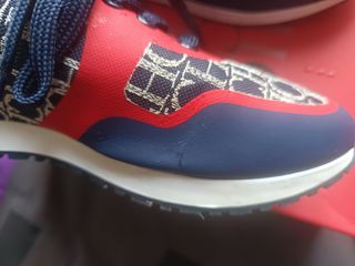 Zapatillas Carolina Herrera CH azul /Rojo