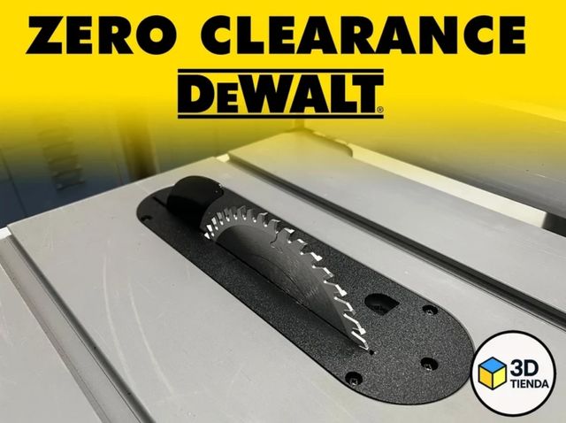 Inserto ad apertura zero per Dewalt