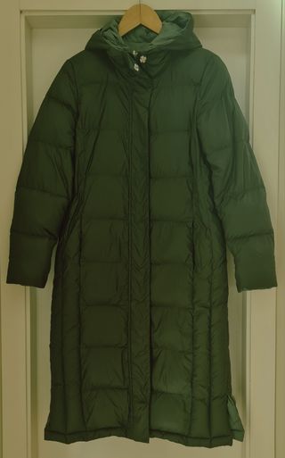 Plumífero largo Tintoretto verde