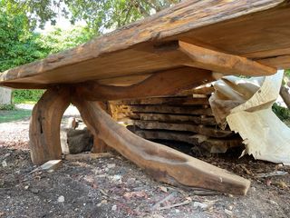 Mesa NUEVA rústica de madera maciza