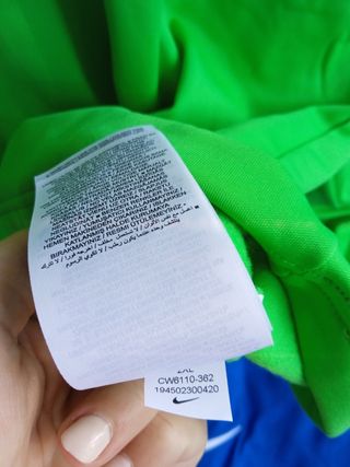 2 Felpe Nike Blu e Verde